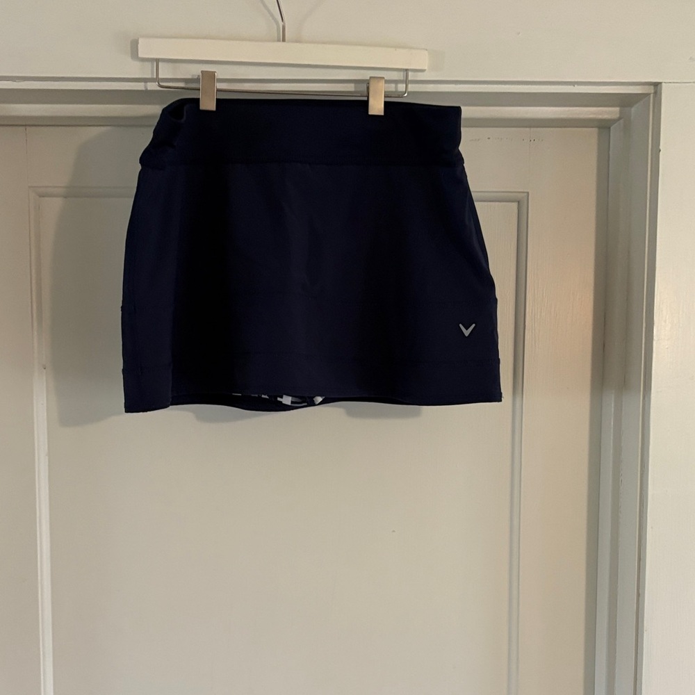 Callaway Dark Blue Mini Skirt